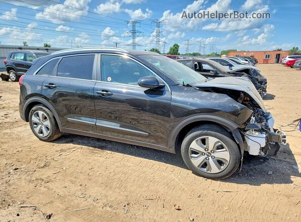 KNDCB3LC3K5234492 2019 KIA NIRO Black წინა მარჯვენა