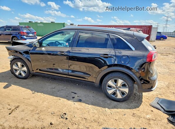 KNDCB3LC3K5234492 2019 KIA NIRO Black უკანა მარცხენა