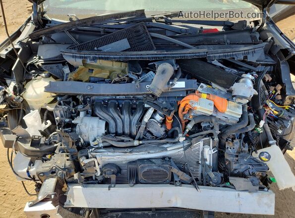 KNDCB3LC3K5234492 2019 KIA NIRO Black უკანა სალონის ხედი