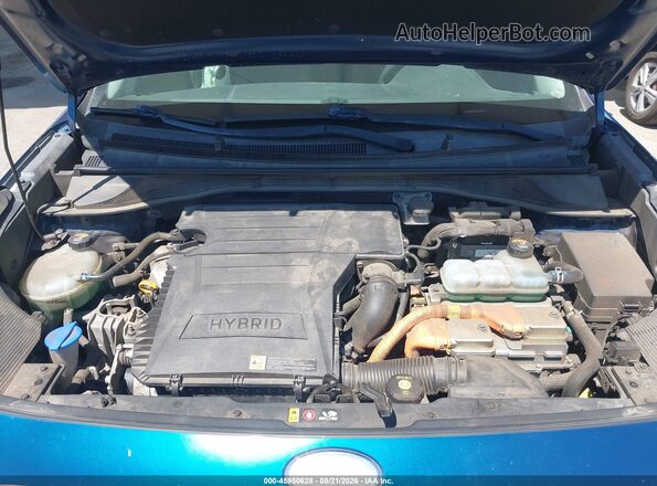 KNDCB3LC3K5262275 2019 KIA NIRO Blue უკანა ხედი