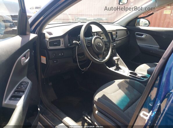 KNDCB3LC3K5262275 2019 KIA NIRO Blue წინა სალონის ხედი