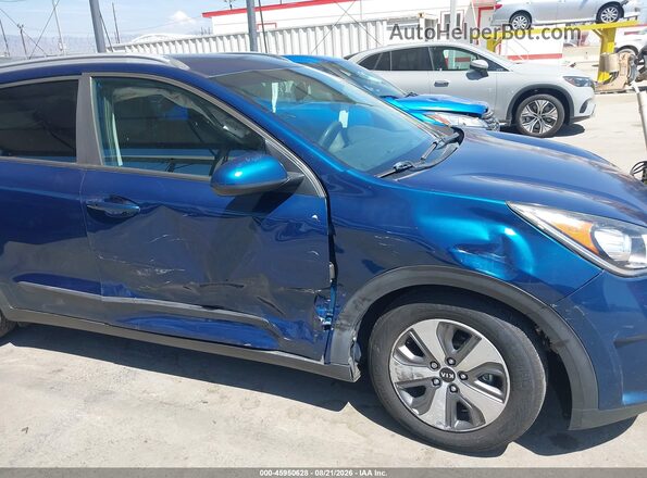 KNDCB3LC3K5262275 2019 KIA NIRO Blue წინა ხედი