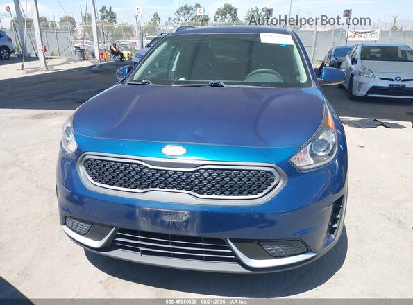 KNDCB3LC3K5262275 2019 KIA NIRO Blue ხელსაწყოთა პანელის ხედი