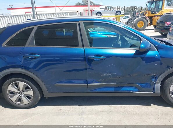 KNDCB3LC3K5262275 2019 KIA NIRO Blue უკანა სალონის ხედი