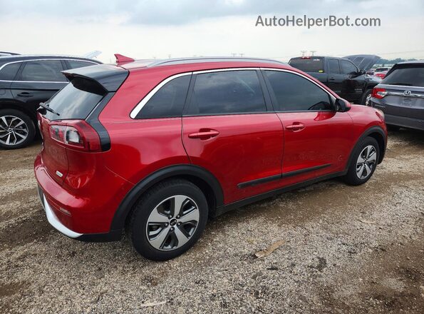 KNDCB3LC3K5315430 2019 KIA NIRO Red Հետևի աջ