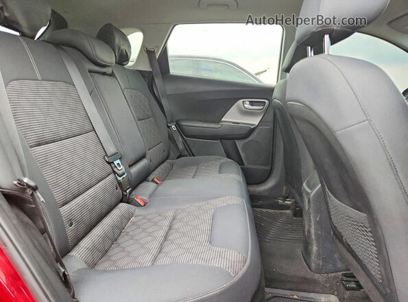 KNDCB3LC3K5315430 2019 KIA NIRO Red Հետևի նստատեղերի տեսք