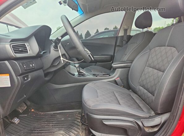 KNDCB3LC3K5315430 2019 KIA NIRO Red Սալոնի դիմացի տեսք