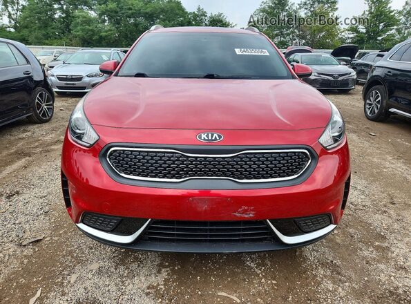 KNDCB3LC3K5315430 2019 KIA NIRO Red Դիմացի տեսք