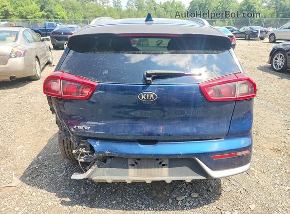 KNDCB3LC3K5317761 2019 KIA NIRO Blue უკანა ხედი