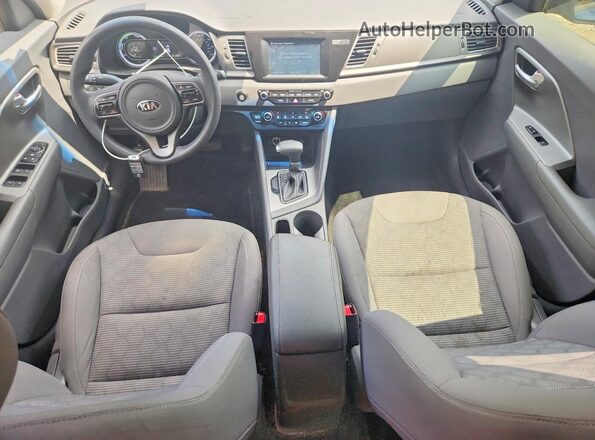 KNDCB3LC3K5317761 2019 KIA NIRO Blue წინა პანელის ხედი