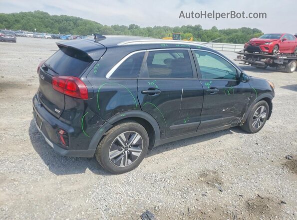 KNDCB3LC3N5509864 2022 KIA NIRO Black Հետևի աջ