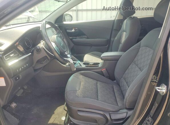 KNDCB3LC3N5509864 2022 KIA NIRO Black Սալոնի դիմացի տեսք