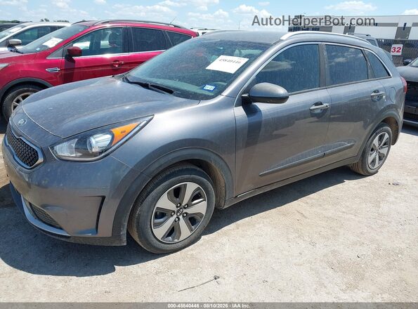 KNDCB3LC4H5047271 2017 KIA NIRO Gray Przód lewy