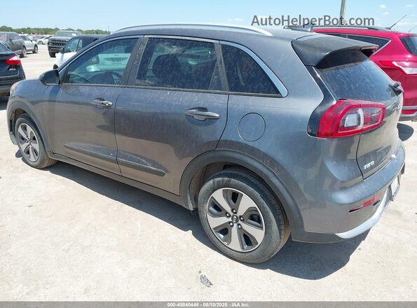 KNDCB3LC4H5047271 2017 KIA NIRO Gray Tył lewy