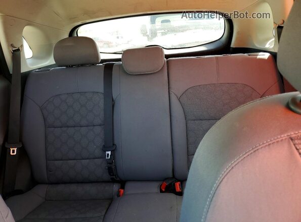 KNDCB3LC4H5064684 2017 KIA NIRO Red უკანა სავარძლების ხედი