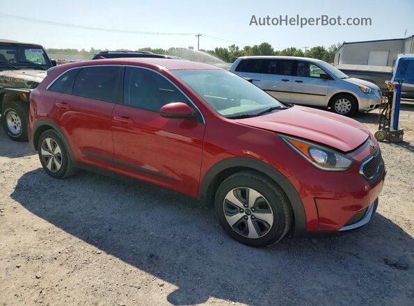 KNDCB3LC4H5064684 2017 KIA NIRO Red წინა მარჯვენა