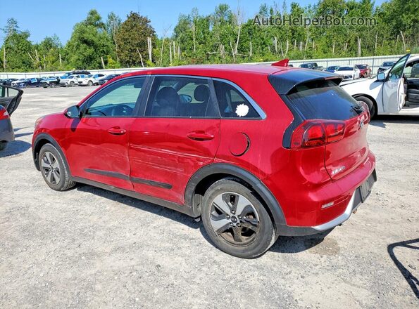 KNDCB3LC4H5064684 2017 KIA NIRO Red უკანა მარცხენა