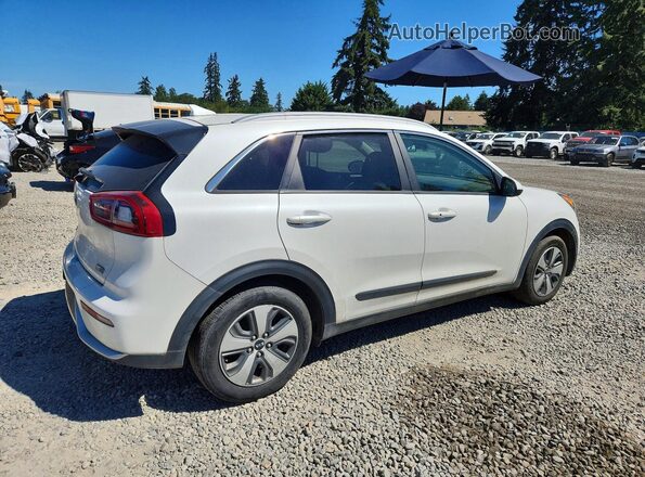 KNDCB3LC4J5204545 2018 KIA NIRO White Tył prawy