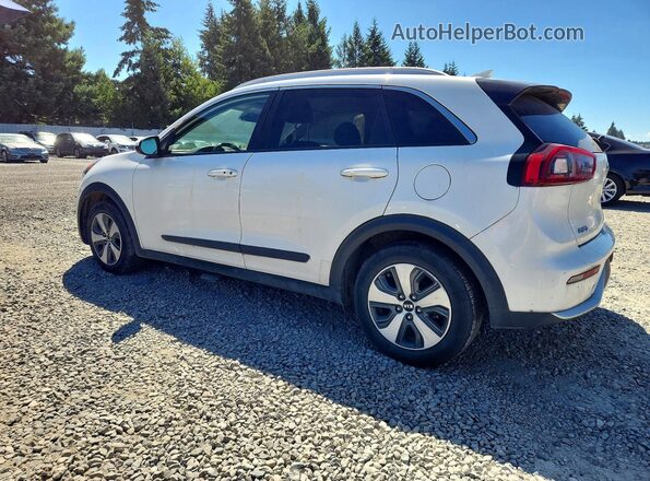 KNDCB3LC4J5204545 2018 KIA NIRO White Tył lewy