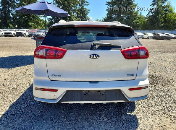 KNDCB3LC4J5204545 2018 KIA NIRO White Widok z tyłu