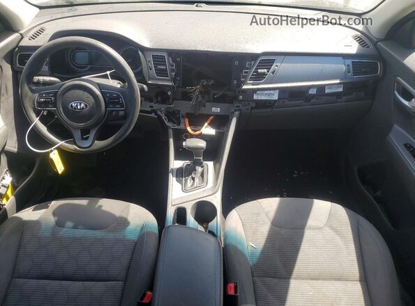 KNDCB3LC4J5210846 2018 KIA NIRO White Առջևի վահանակի տեսք