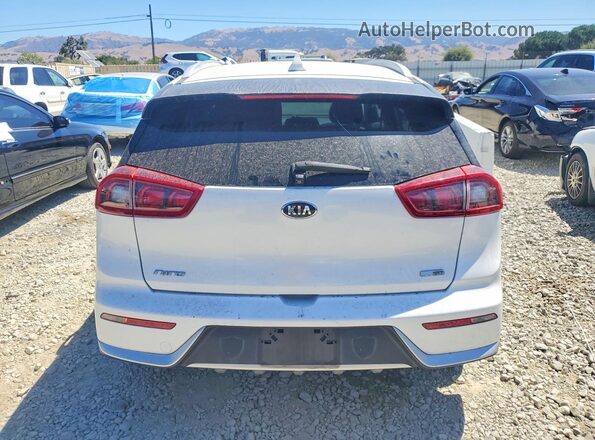 KNDCB3LC4J5210846 2018 KIA NIRO White Հետևի տեսք
