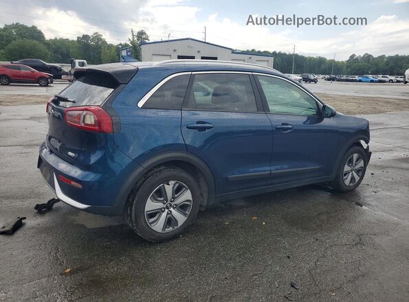 KNDCB3LC4J5211141 2018 KIA NIRO Blue Задня права чверть