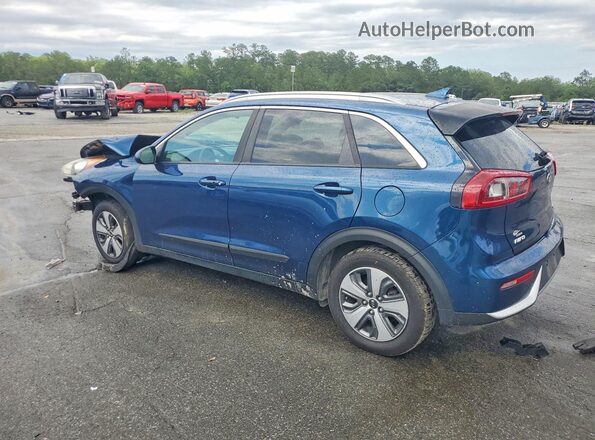 KNDCB3LC4J5211141 2018 KIA NIRO Blue Задня ліва чверть