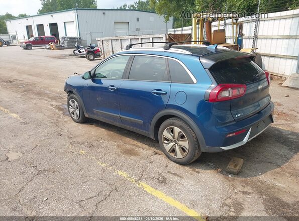 KNDCB3LC4K5251589 2019 KIA NIRO Blue Trasero izquierdo