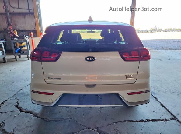 KNDCB3LC4K5265153 2019 KIA NIRO White უკანა ხედი