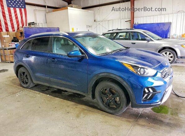 KNDCB3LC4L5438834 2020 KIA NIRO Blue Front right