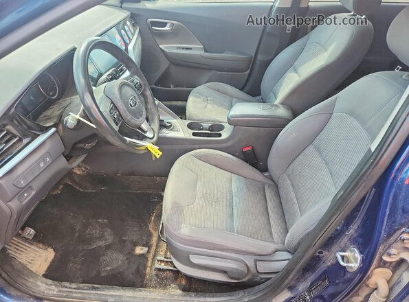 KNDCB3LC4L5438834 2020 KIA NIRO Blue Front interior view