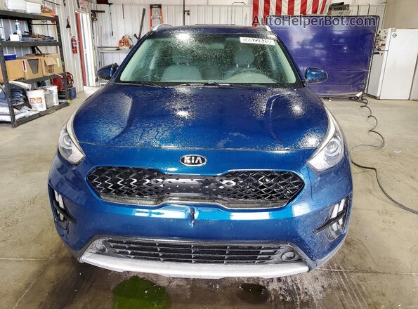 KNDCB3LC4L5438834 2020 KIA NIRO Blue Front view