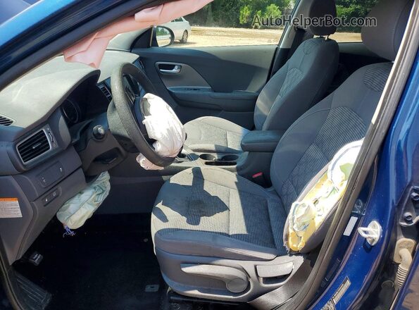 KNDCB3LC5H5040409 2017 KIA NIRO Blue Vista interior delantera