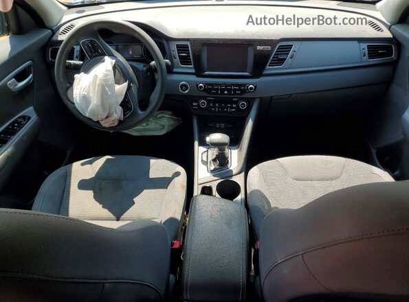 KNDCB3LC5H5040409 2017 KIA NIRO Blue Vista del salpicadero
