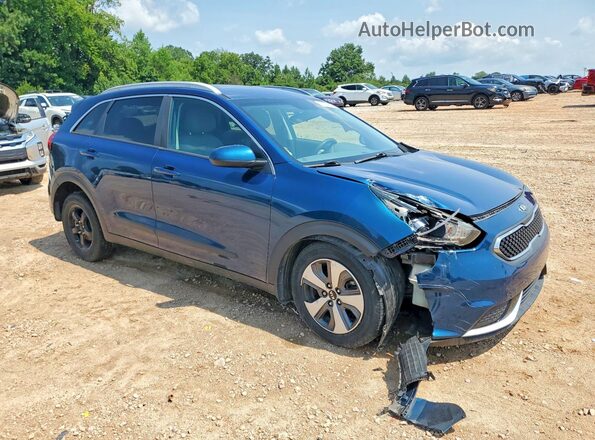 KNDCB3LC5H5040409 2017 KIA NIRO Blue Delantero derecho