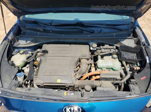 KNDCB3LC5H5040409 2017 KIA NIRO Blue Vista interior trasera