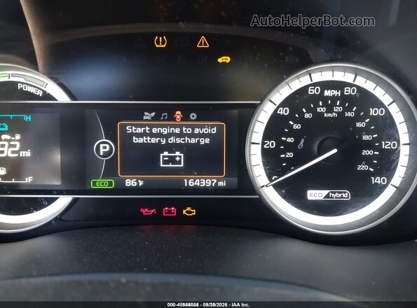 KNDCB3LC5H5047960 2017 KIA NIRO Black Հետևի նստատեղերի տեսք