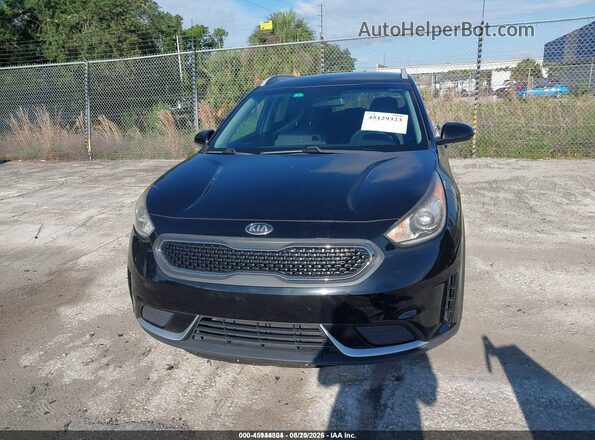 KNDCB3LC5H5047960 2017 KIA NIRO Black Դիմացի տեսք