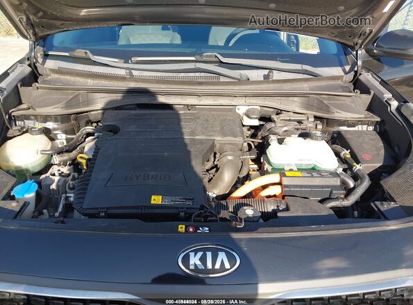 KNDCB3LC5H5047960 2017 KIA NIRO Black Հետևի տեսք