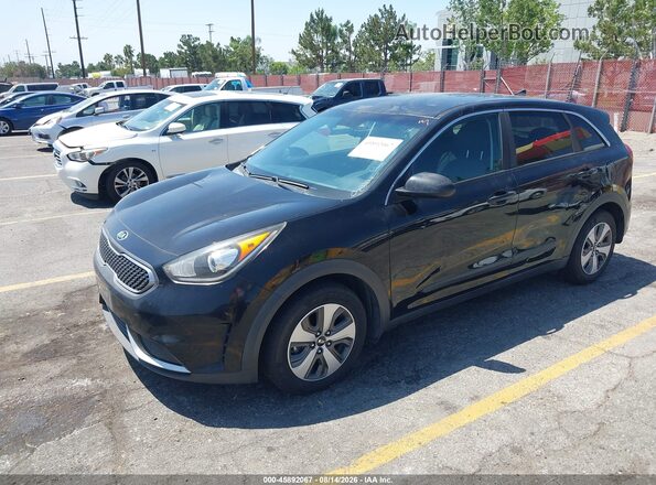 KNDCB3LC5J5128530 2018 KIA NIRO Black Передня ліва чверть