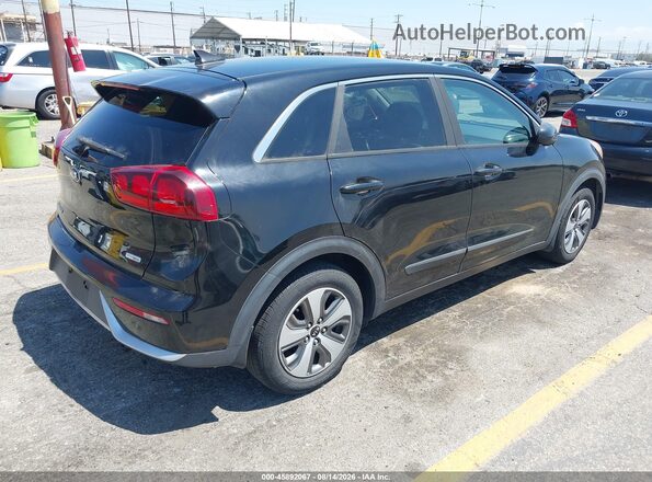 KNDCB3LC5J5128530 2018 KIA NIRO Black Задня права чверть