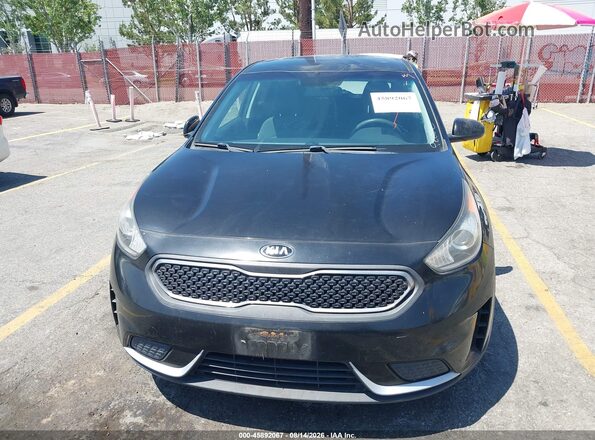 KNDCB3LC5J5128530 2018 KIA NIRO Black Вид щитка приладів