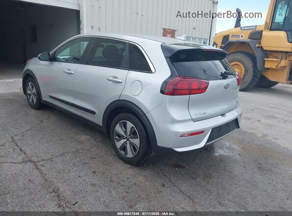 KNDCB3LC5J5147482 2018 KIA NIRO Silver Հետևի ձախ