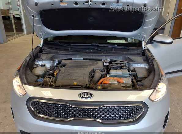 KNDCB3LC5J5147482 2018 KIA NIRO Silver Հետևի տեսք