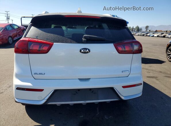 KNDCB3LC5K5300346 2019 KIA NIRO White Հետևի տեսք