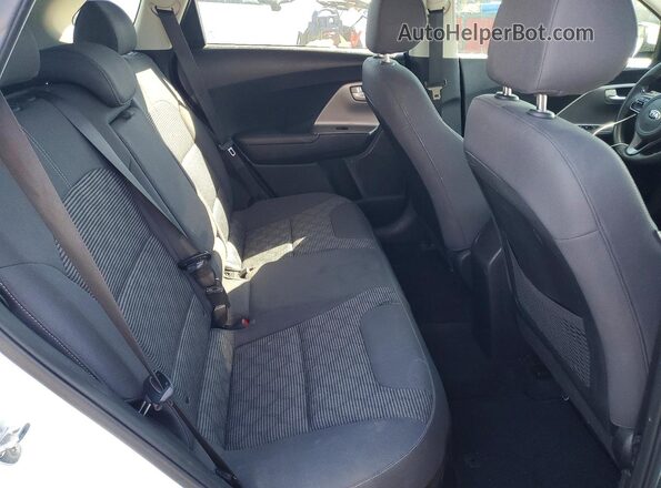 KNDCB3LC5K5300346 2019 KIA NIRO White Սալոնի հետևի տեսք