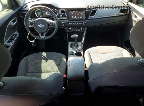 KNDCB3LC5K5300346 2019 KIA NIRO White Առջևի վահանակի տեսք