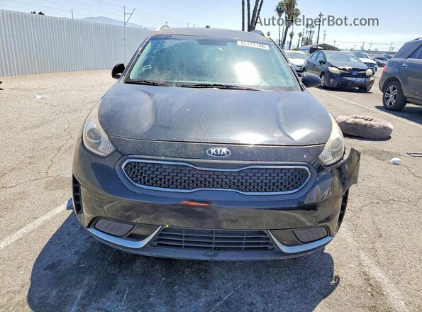 KNDCB3LC6H5045229 2017 KIA NIRO Черный Вид спереди