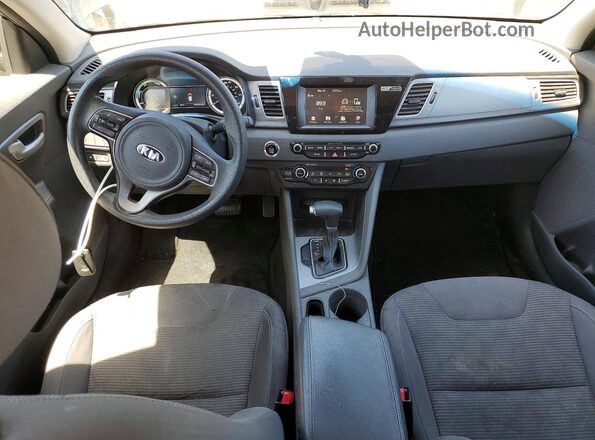 KNDCB3LC6H5045229 2017 KIA NIRO Черный Вид панели приборов